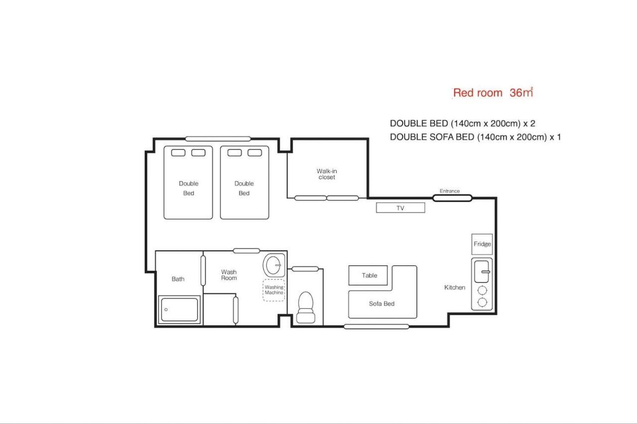 Apartmán Es32 Elizabeth Garden Shinmachi Ósaka Exteriér fotografie